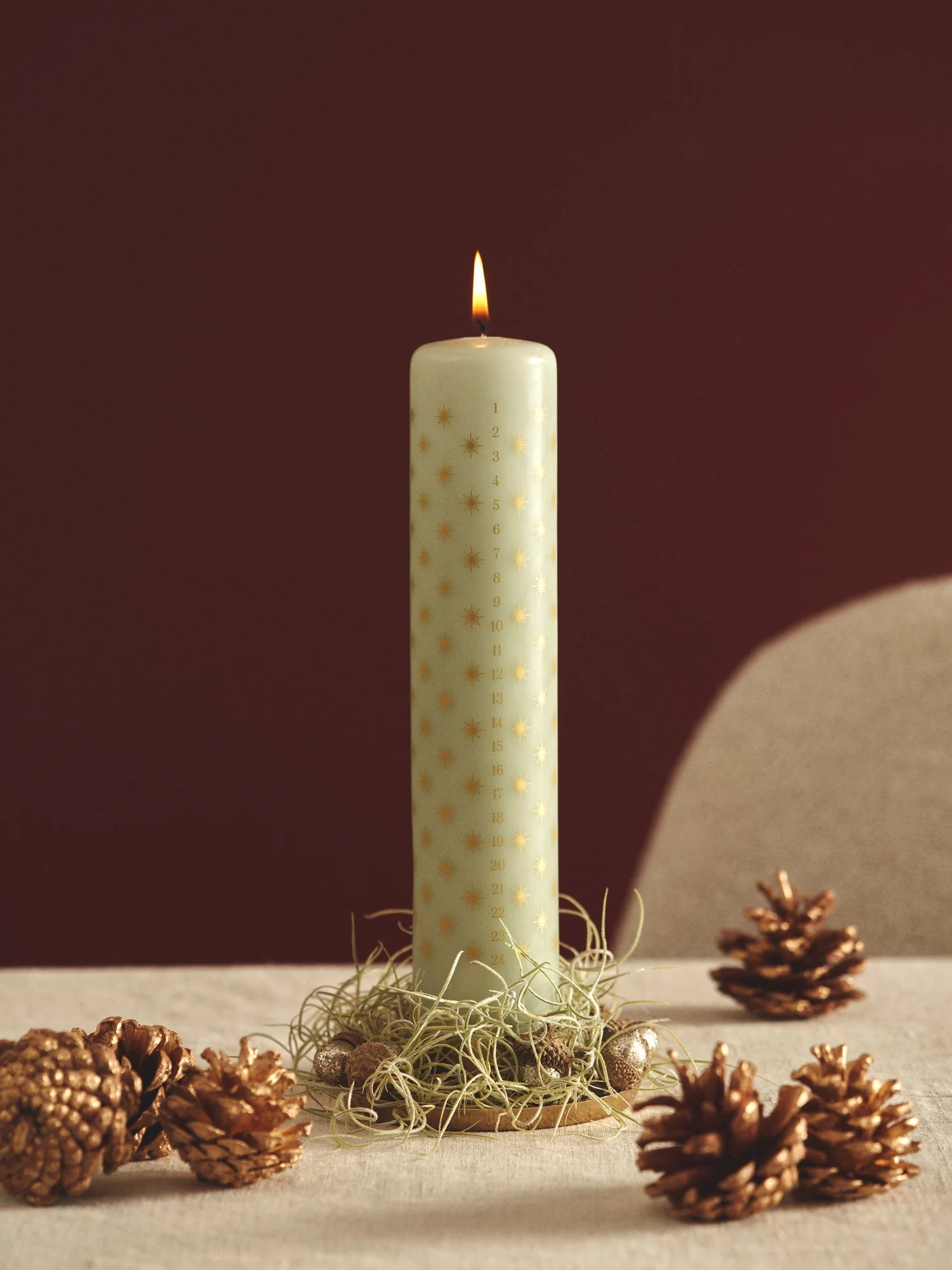 Dagatalskerti 25 cm - Image 2