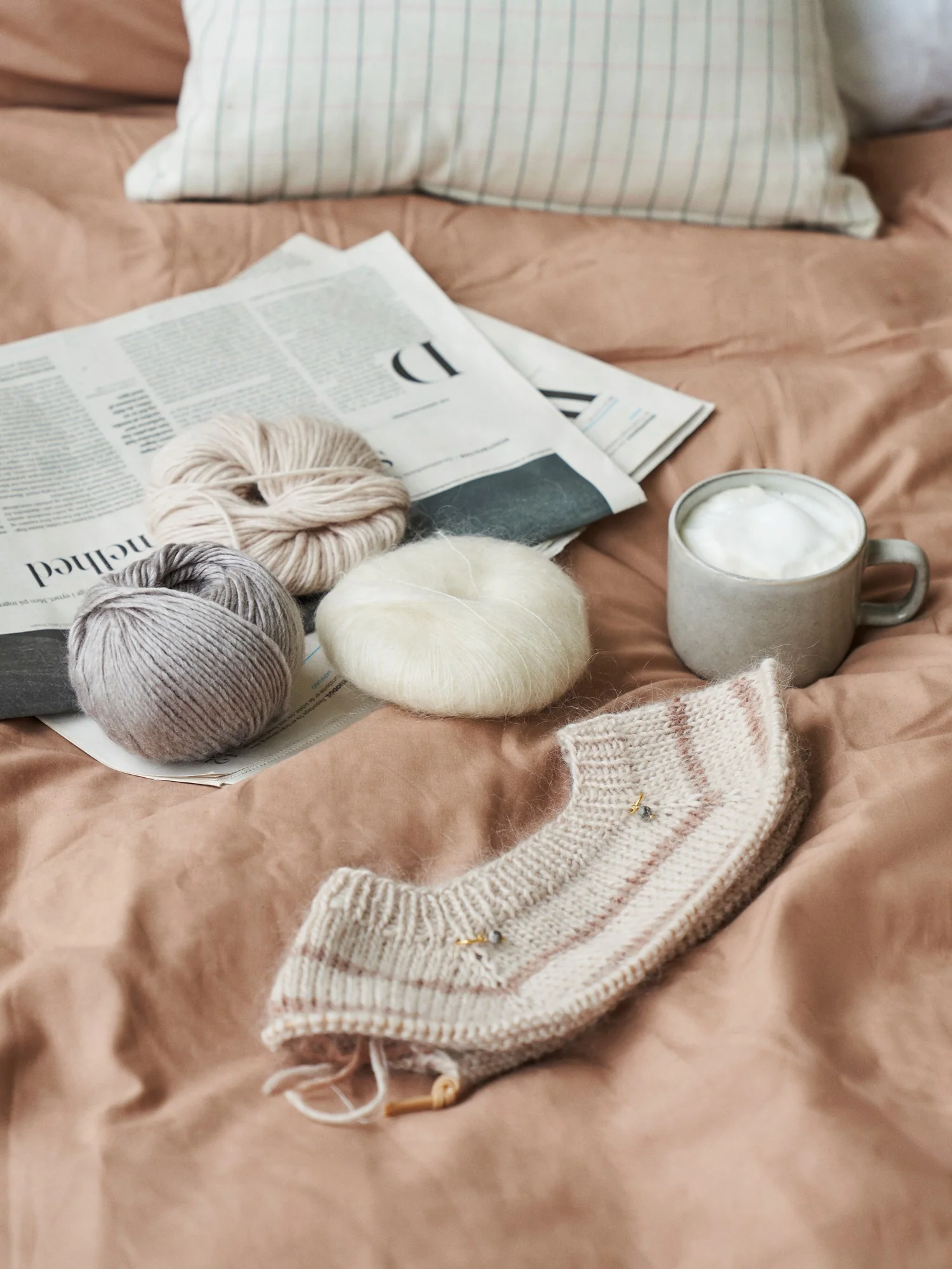 Mohair nælon garn - Image 2