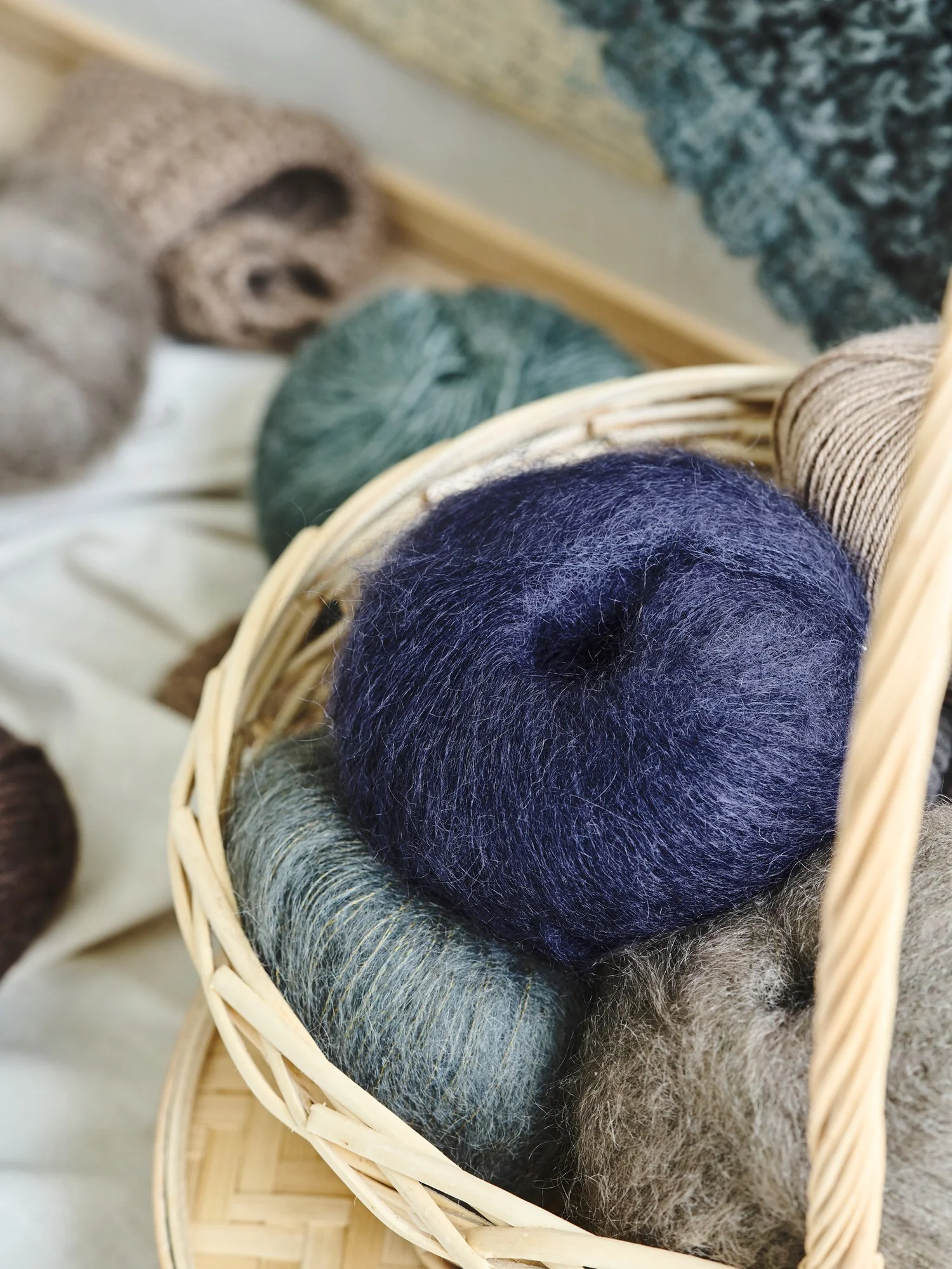 Mohair nælon garn - Image 2
