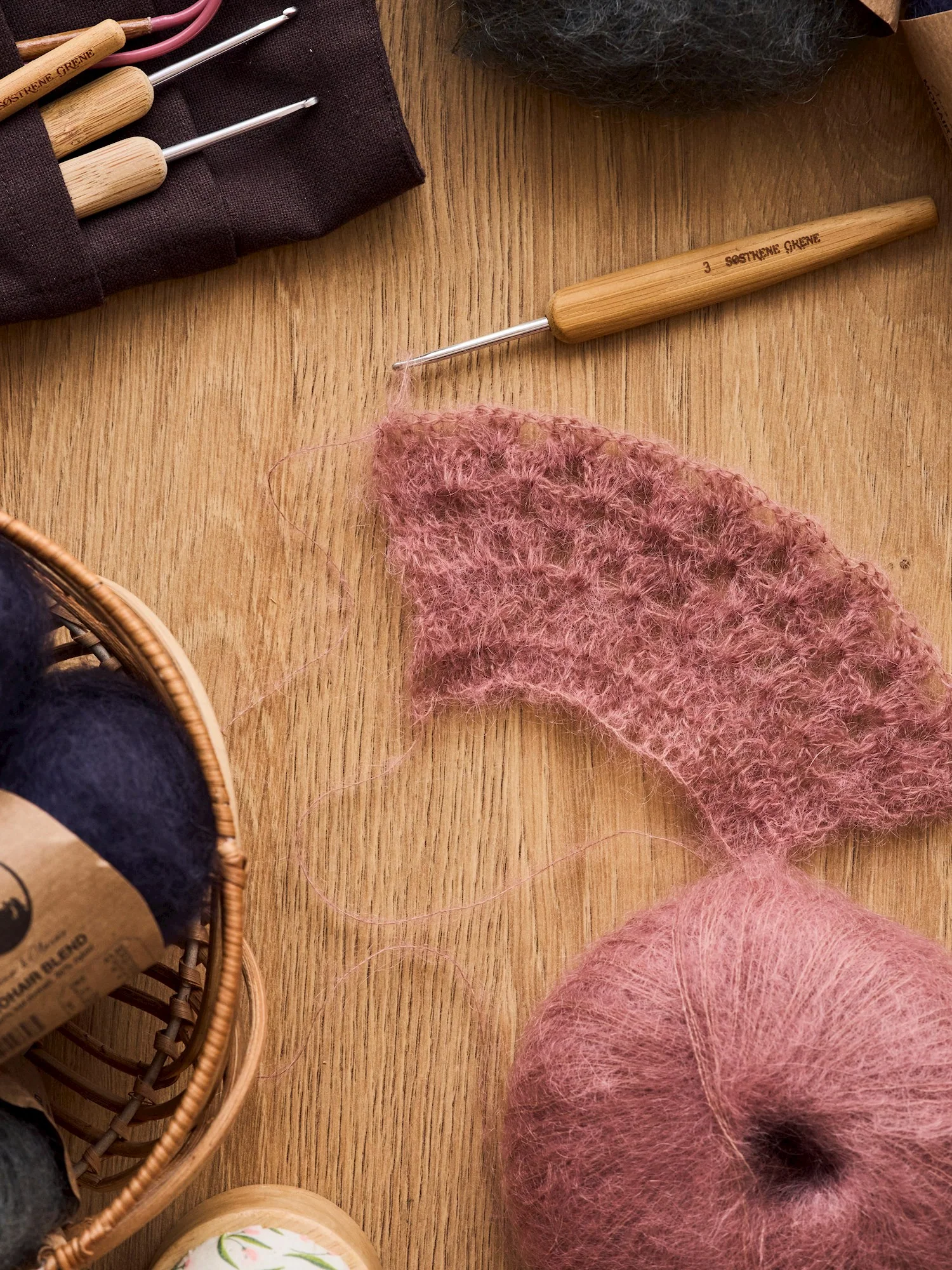 Mohair nælon garn - Image 2