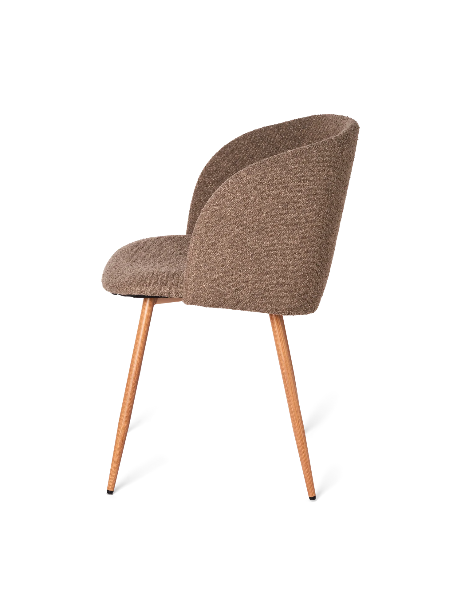 Stóll með bouclé áklæði - Image 11