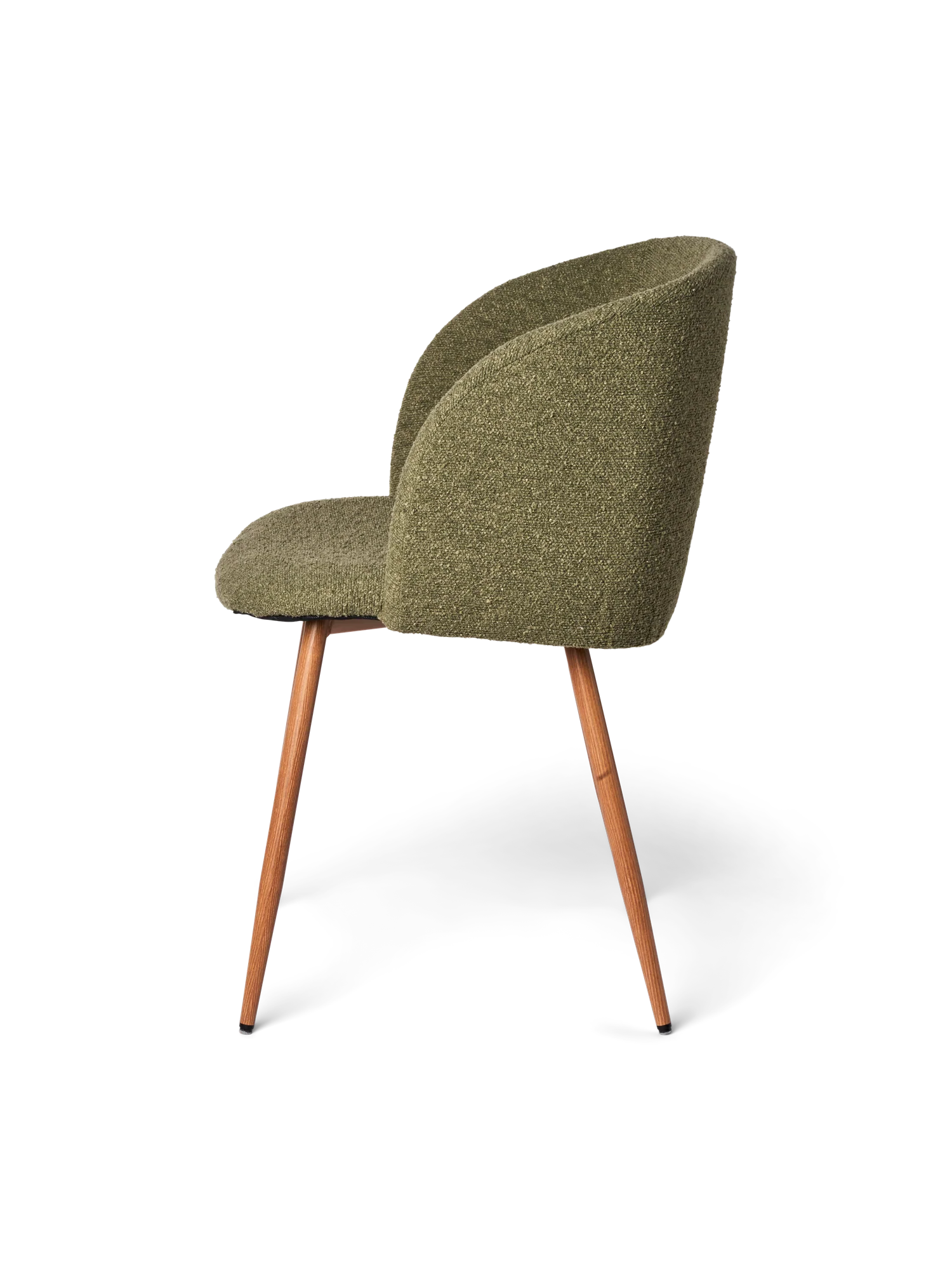 Stóll með bouclé áklæði - Image 3