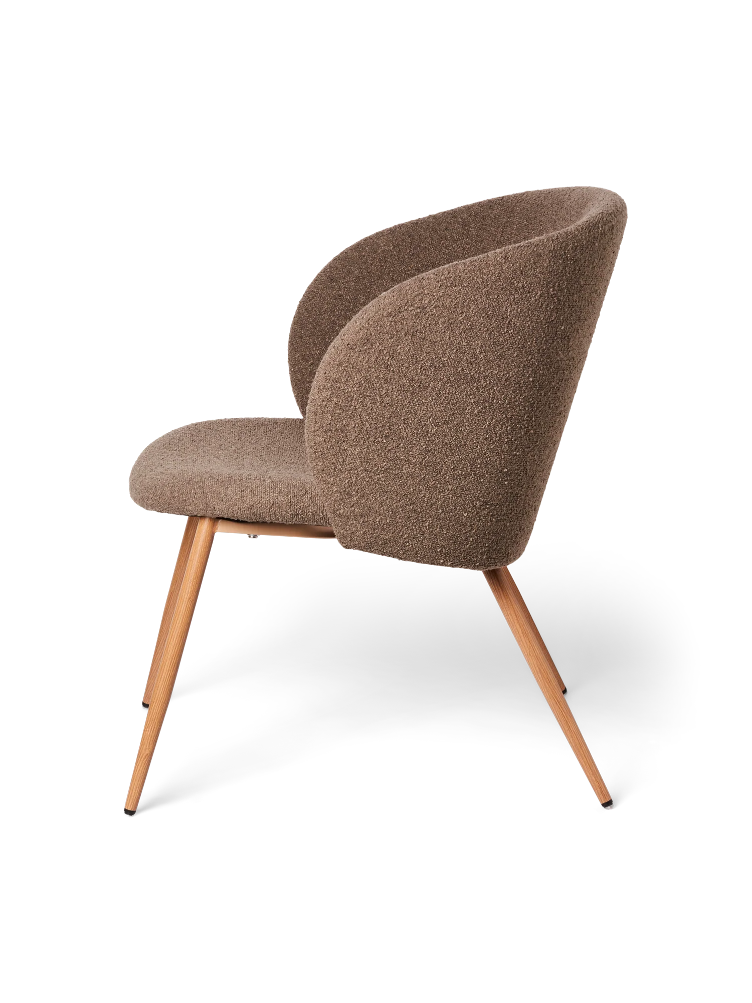 Hægindastóll með bouclé áklæði - Image 10