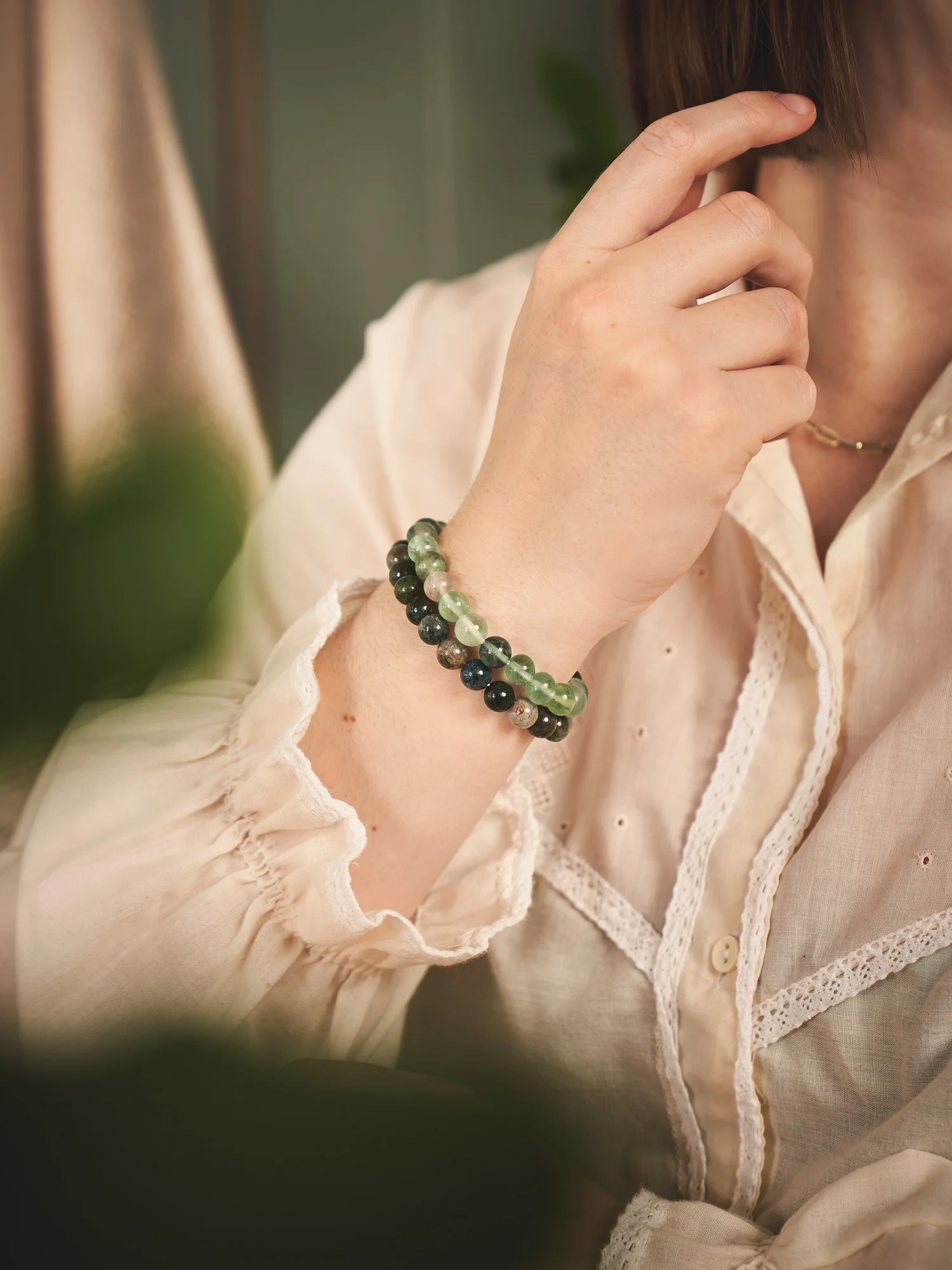 Armband með fluorite - Image 2