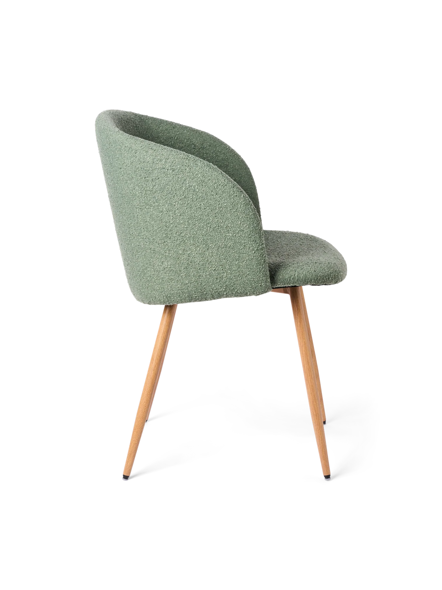 Stóll með bouclé áklæði - Image 3