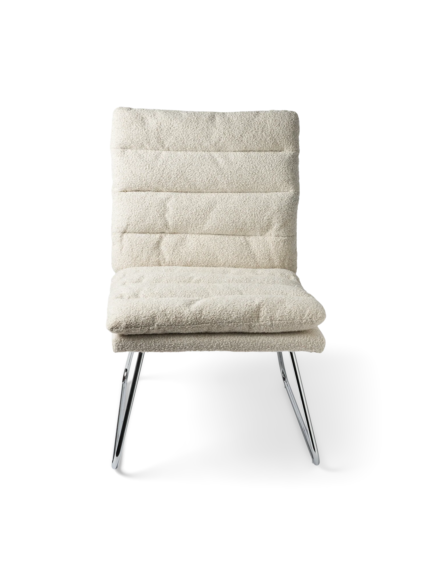 Hægindastóll með bouclé áklæði - Image 3