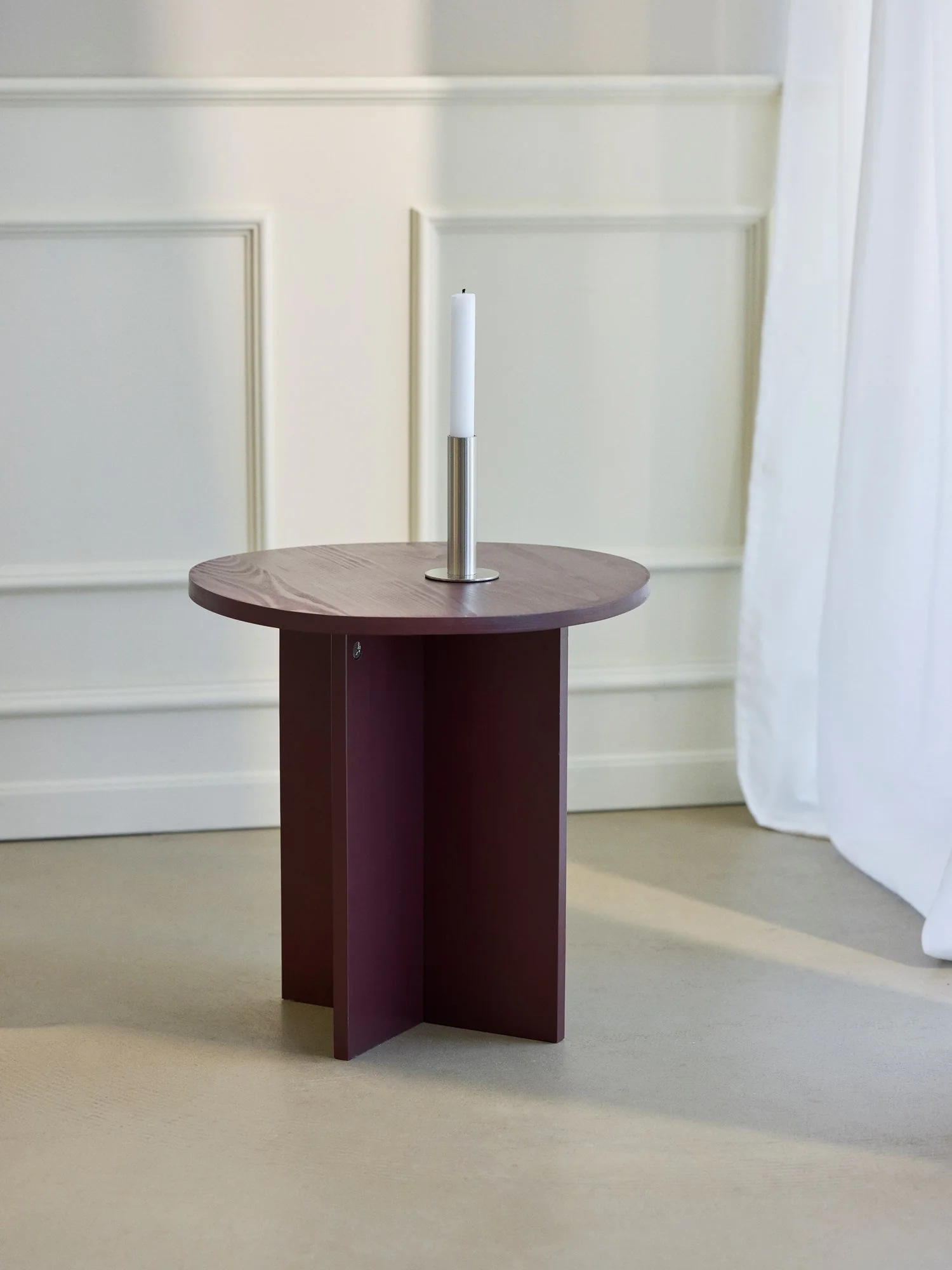 Hliðarborð úr tré - Image 3