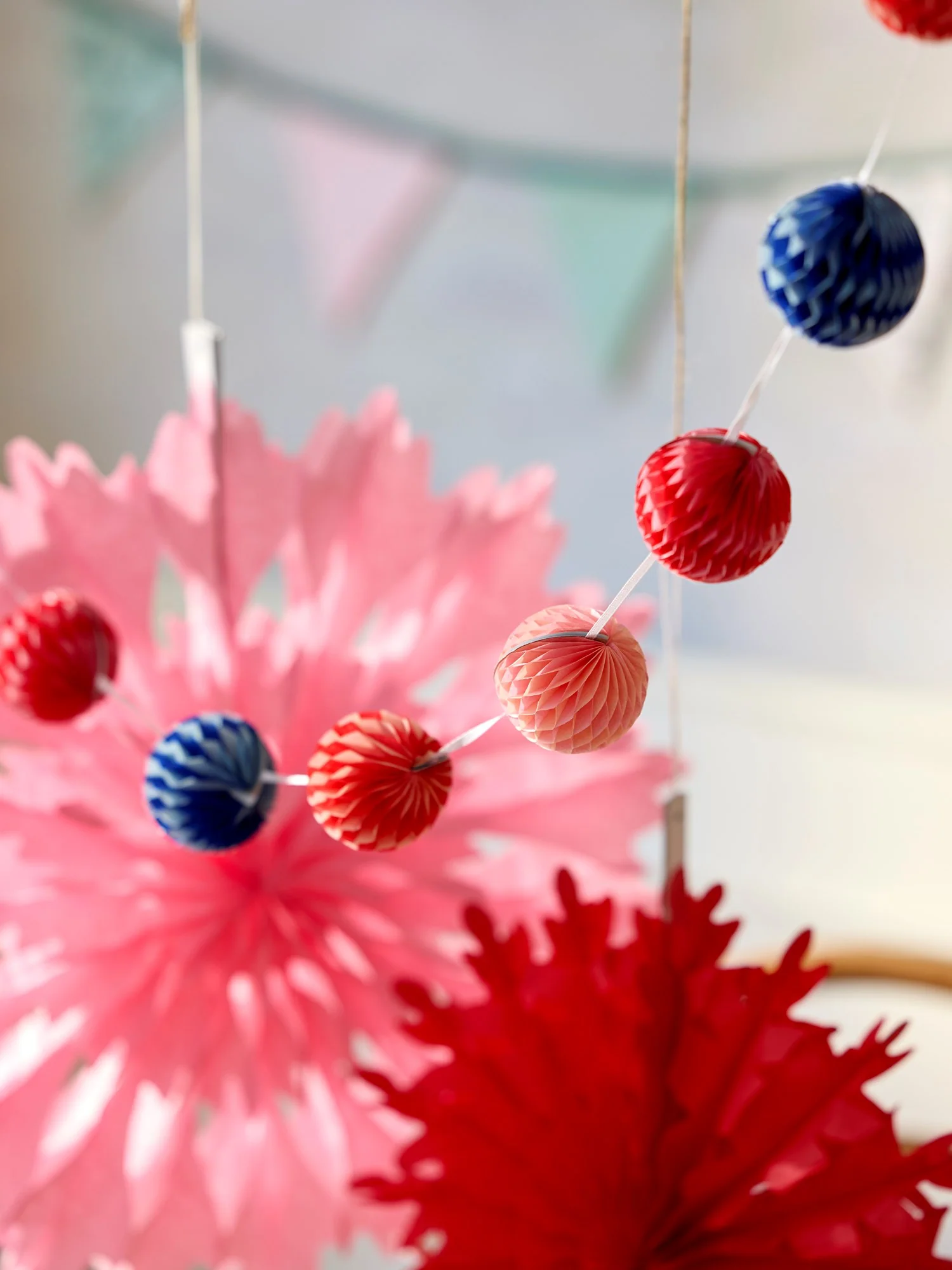 Fánalengja með pompoms - Image 2