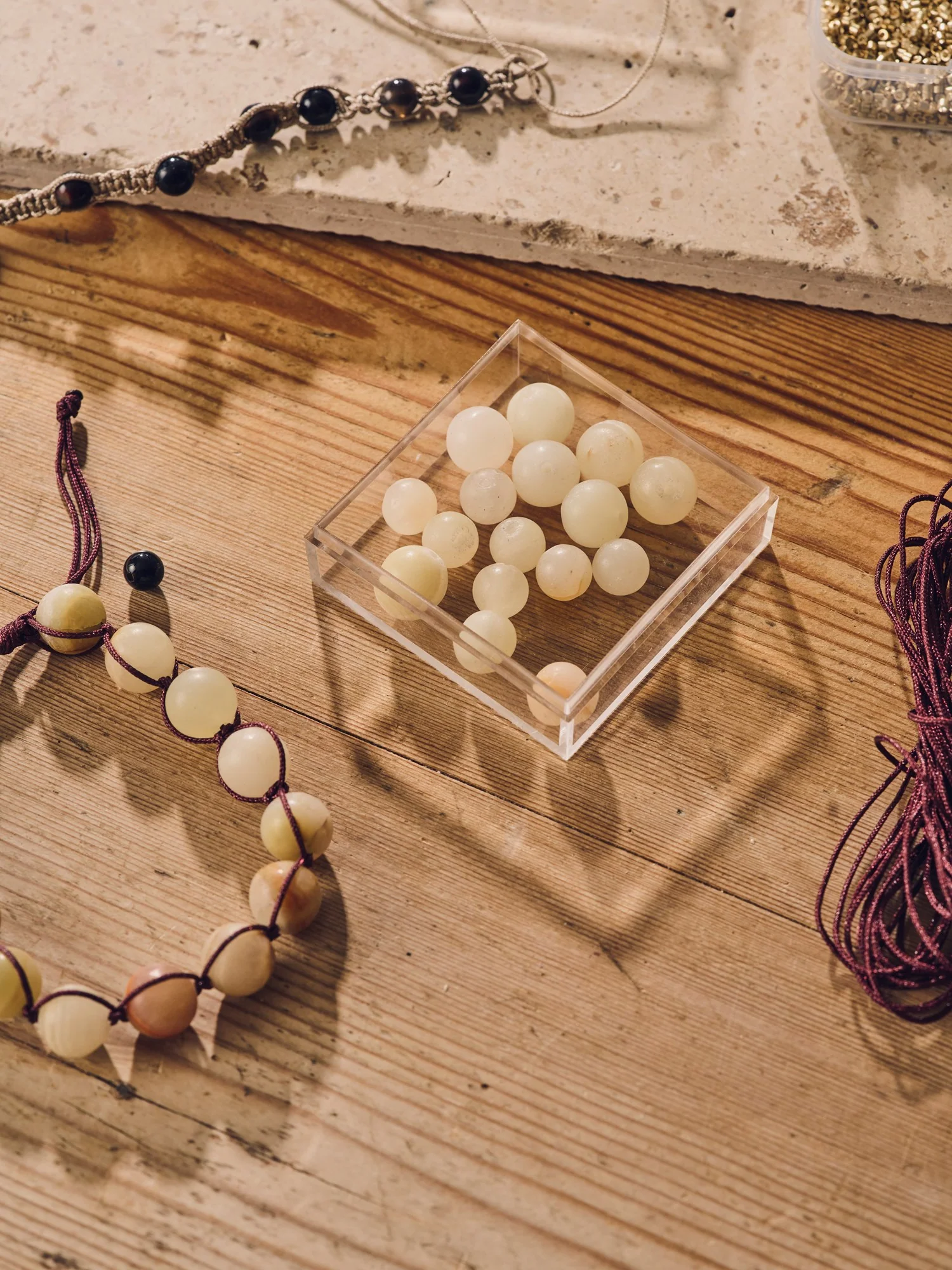 Agate beads - Image 2