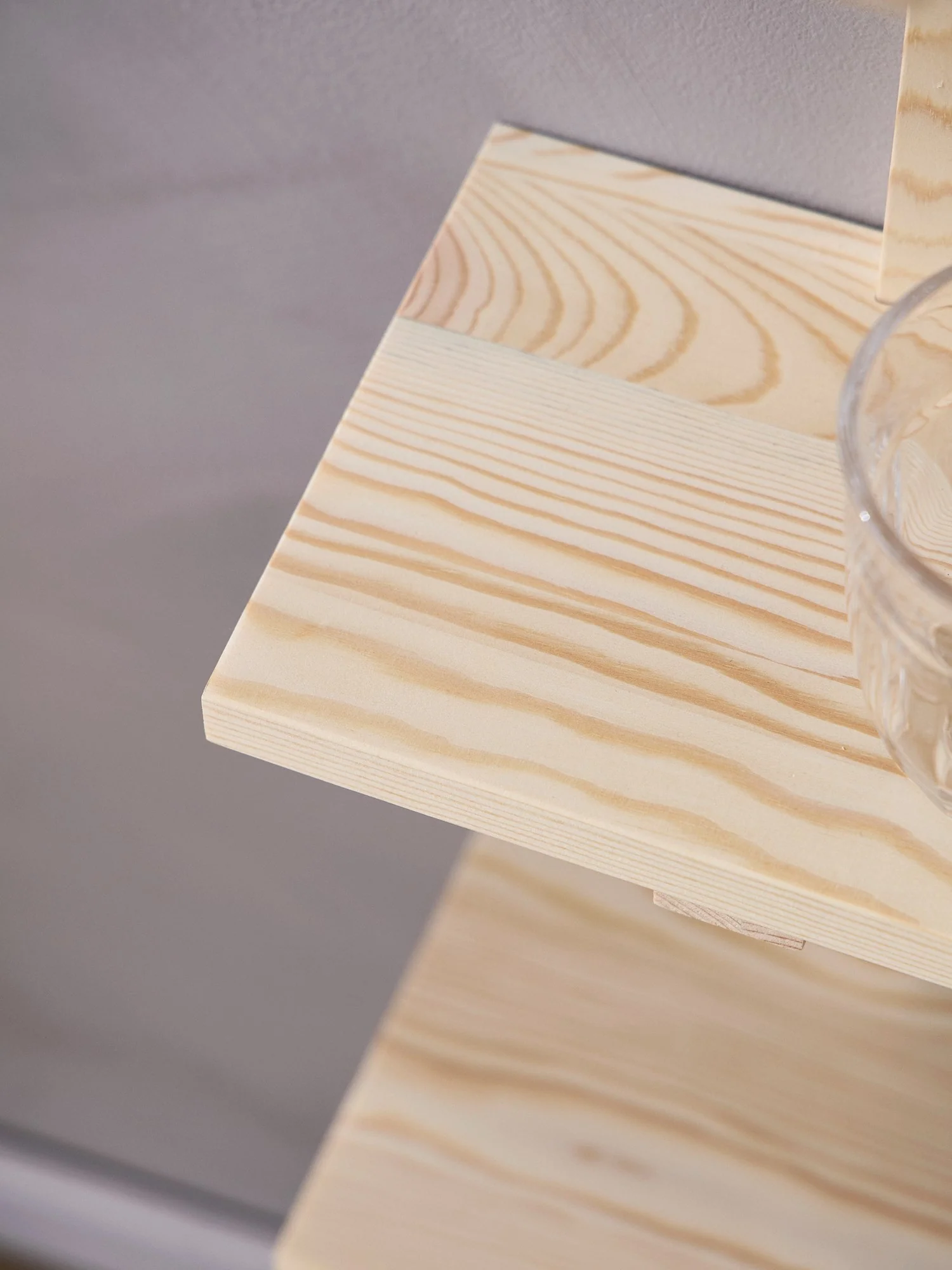 Pine wall shelf - Image 6