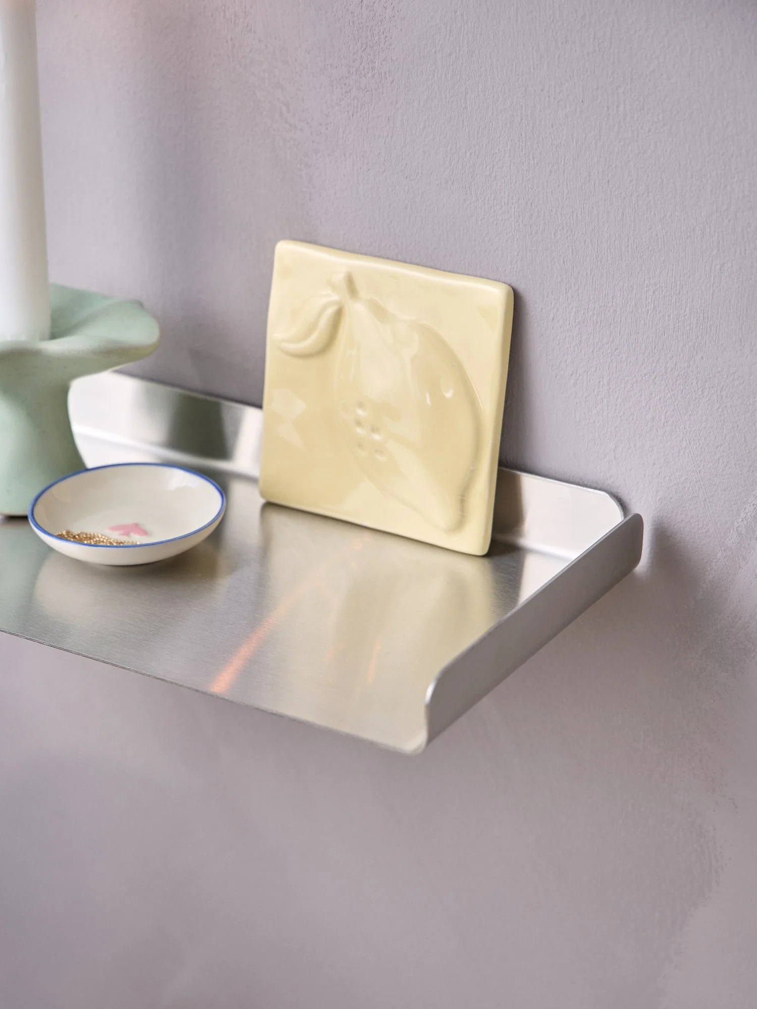 Stainless steel wall shelf - Image 4