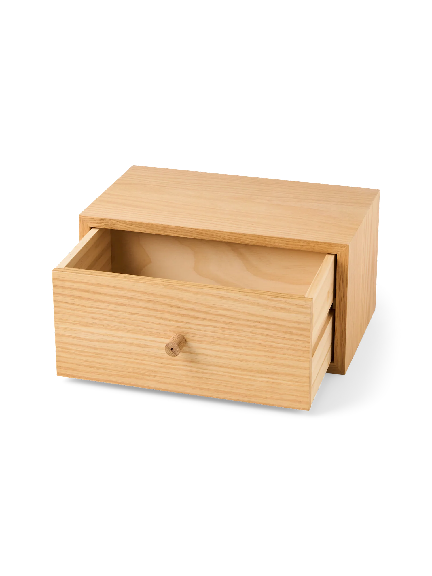 Fljótandi vegghilla með skúffu - Image 2