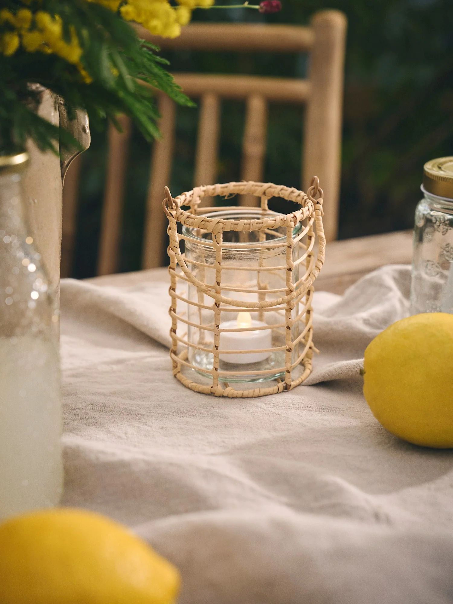 Hurricane candleholder with handle - Image 3