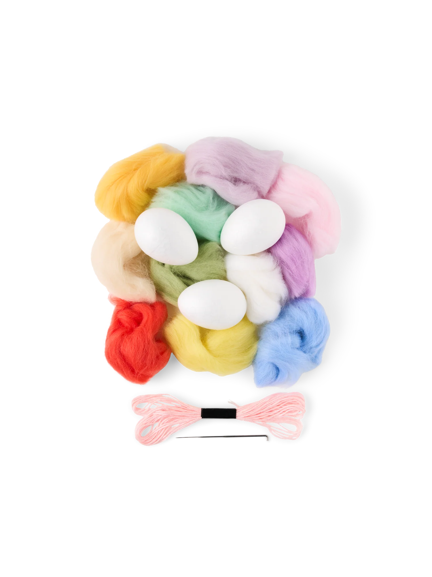 Needle felting Easter eggs DIY kit - Image 2