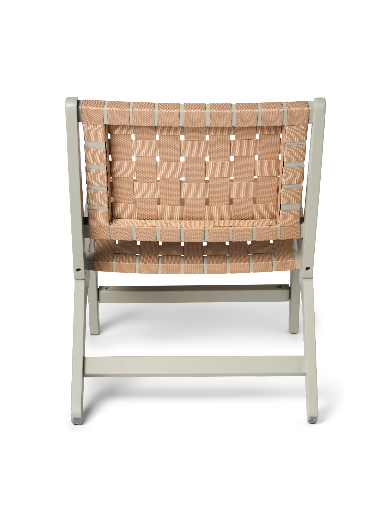 Lounge chair with fabric webbing - Image 5