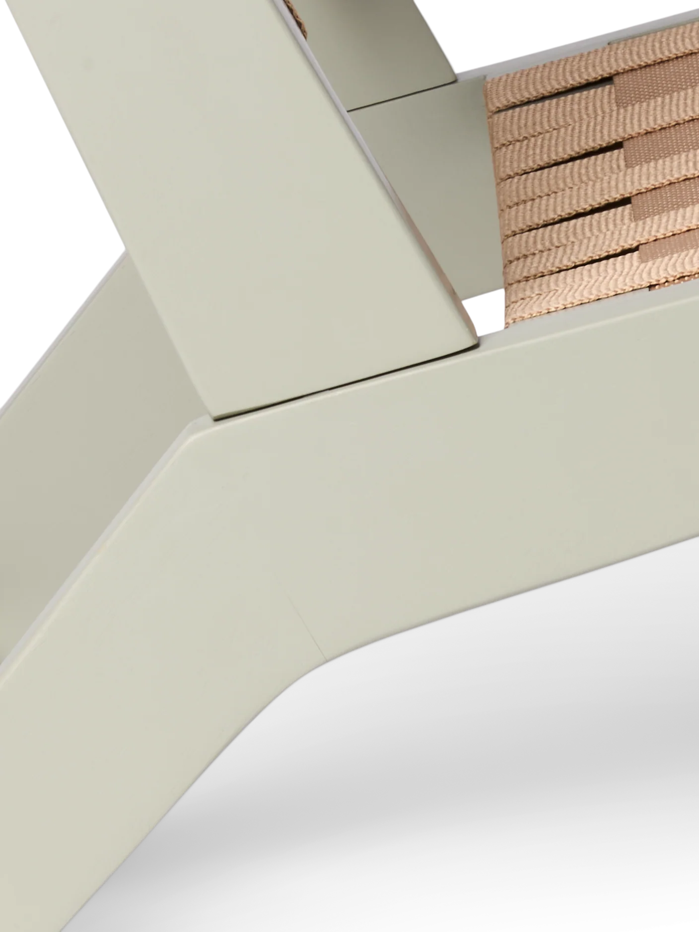 Lounge chair with fabric webbing - Image 7