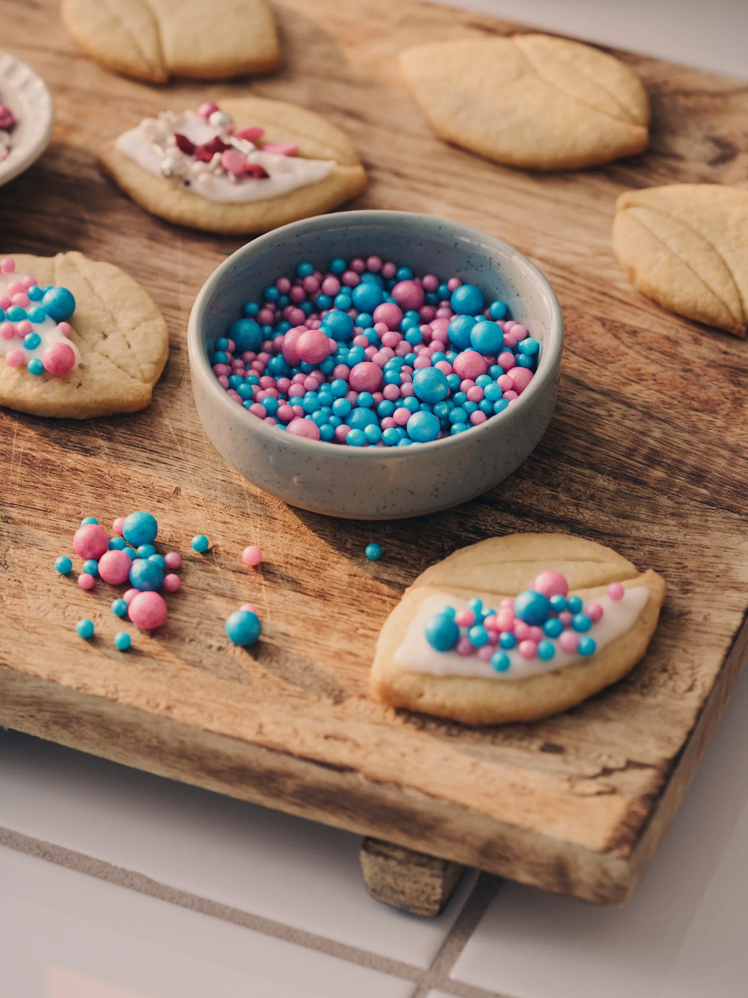 Pink and blue sprinkles mix - Image 2